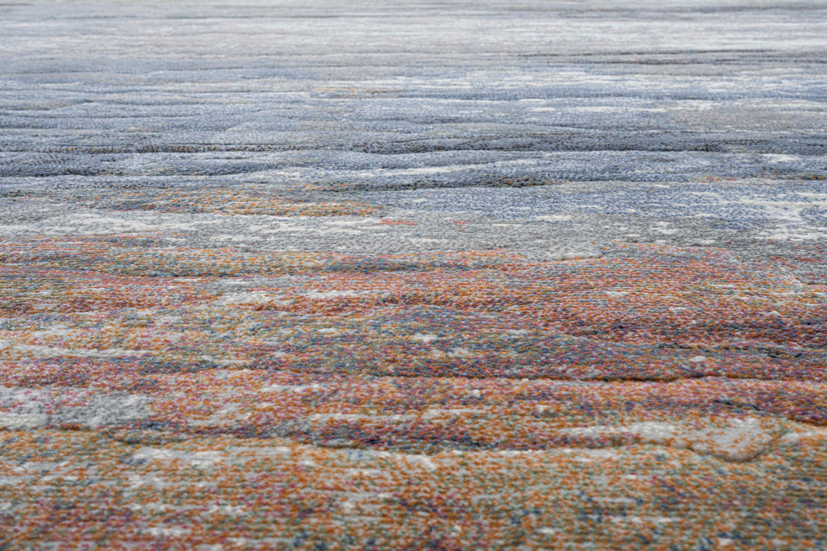 WEBTEPPICH  Wohnzimmer 240/330 cm Argentum Grau, Grün, Multicolor  - Multicolor/Grau, Design, Kunststoff/Textil (240/330cm) - Novel