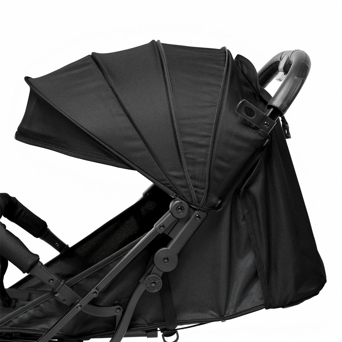 KIŠOBRAN KOLICA  Dubai  - crna, Osnovno, tekstil/metal (70/51/103cm) - My Baby Lou