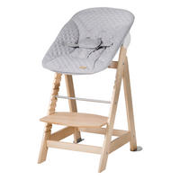 HOCHSTUHL roba Style Born Up Grau, Naturfarben, Silberfarben Grau/Natur  - Silberfarben/Naturfarben, Basics, Holzwerkstoff/Textil (52/94/66,5cm) - Roba