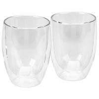 LATTE-MACCHIATO-SET 2-teilig  - Transparent, Basics, Glas (22/12.5/14.3cm) - CHEF CUISINE