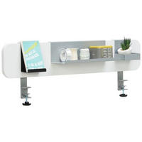 ÍRÓASZTAL KIEGÉSZÍTŐ ELEM  - fehér, Konventionell, faalapú anyag/fém (81/2,2/16cm) - Paidi