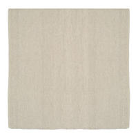 HANDWEBTEPPICH 200/200 cm Helsinki Naturfarben, Weiß  - Naturfarben/Weiß, Basics, Textil (200/200cm) - Linea Natura