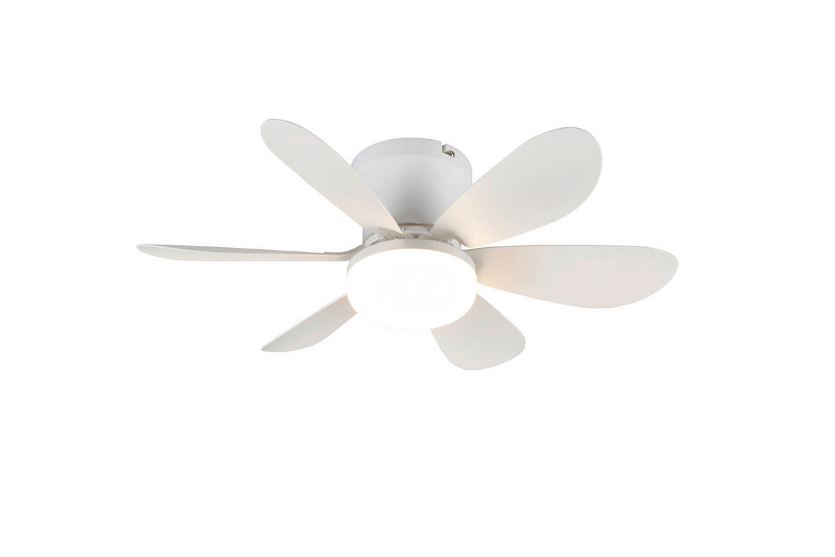 DECKENVENTILATOR  53,0/31,0 cm    - Weiss, Basics, Kunststoff (53,0/31,0cm)