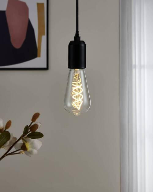 LED-LEUCHTMITTEL   E27 7,3 W  - Klar, Basics, Glas (6,4/14,3cm)