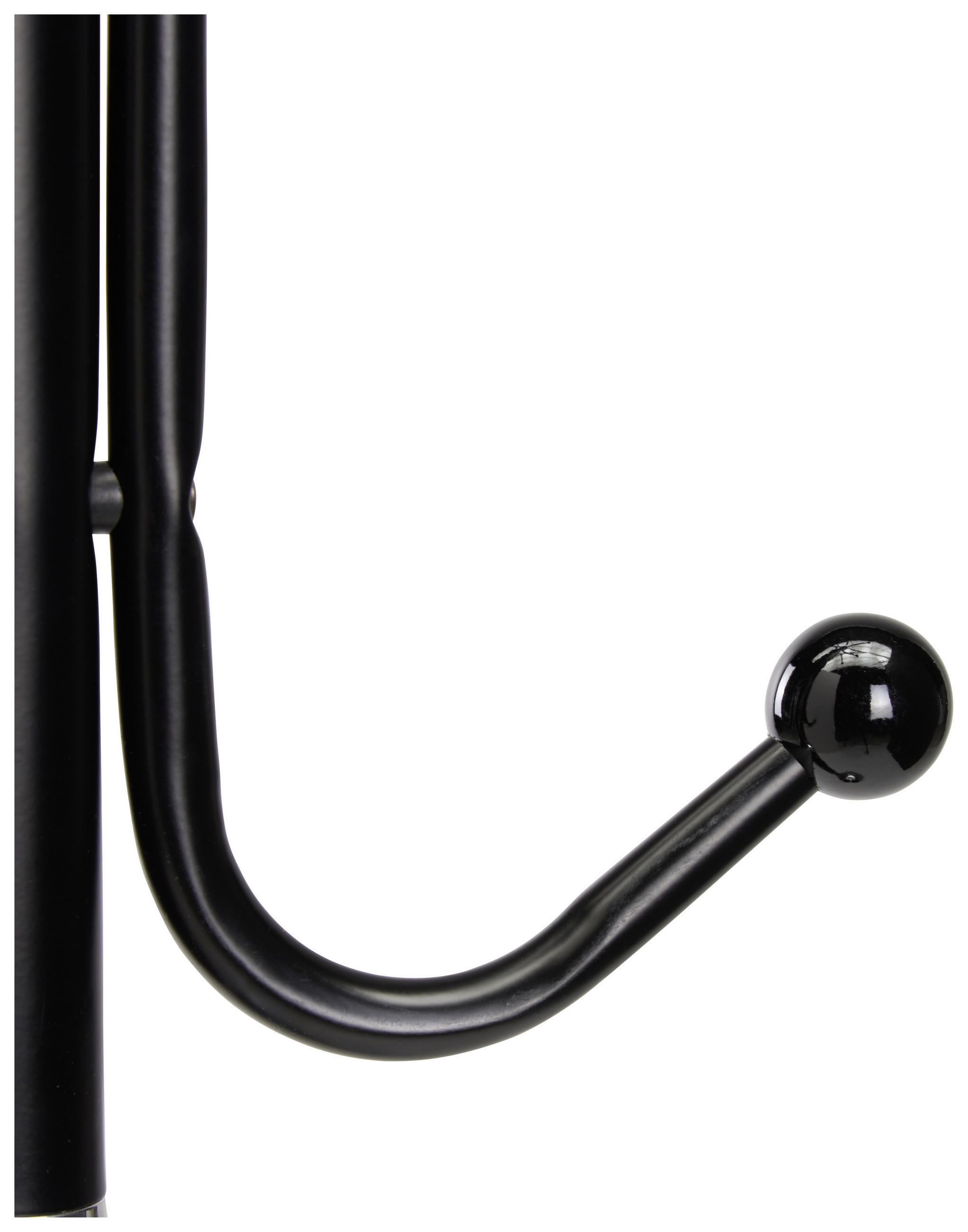 KLÄDSTÄLLNING i svart 37/180/37 cm   - svart, Design, metall/sten (37/180/37cm) - Carryhome