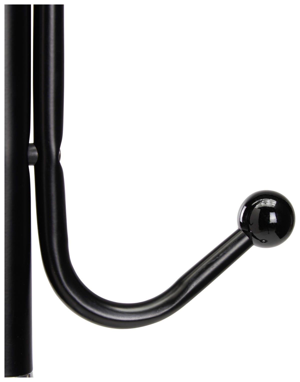 KLEIDERSTÄNDER in Schwarz 37/180/37 cm   - Schwarz, Design, Stein/Metall (37/180/37cm) - Carryhome