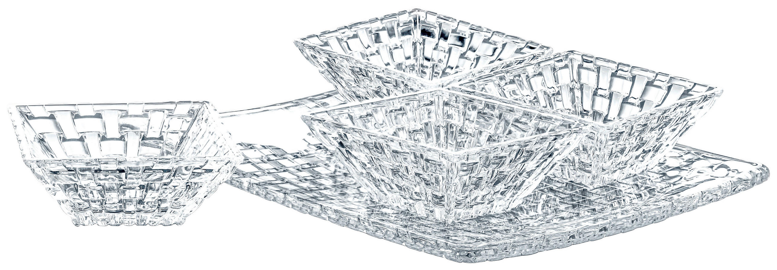 SKÅL Bossa Nova 5 delar  - transparent, Basics, glas (28/28cm) - Nachtmann