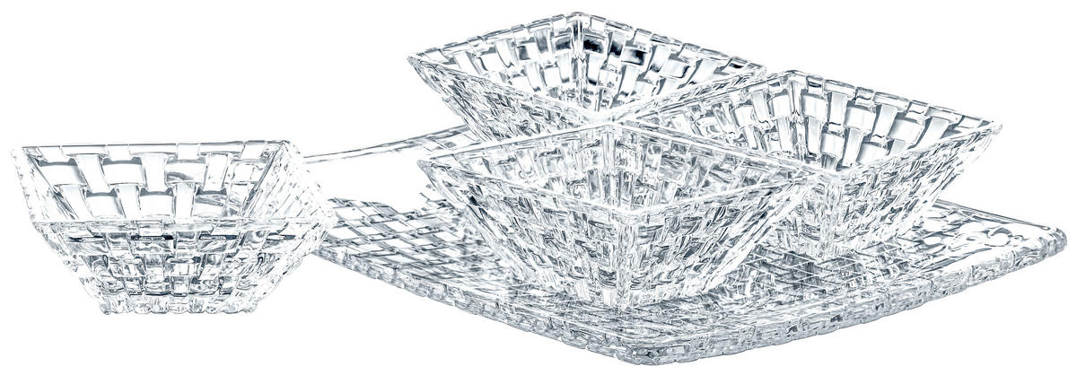 SKÅL Bossa Nova 5 delar  - transparent, Basics, glas (28/28cm) - Nachtmann