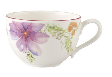 FRÜHSTÜCKSTASSE Mariefleur Basic 390 ml  - Multicolor/Weiß, Basics, Keramik (0,39l) - Villeroy & Boch