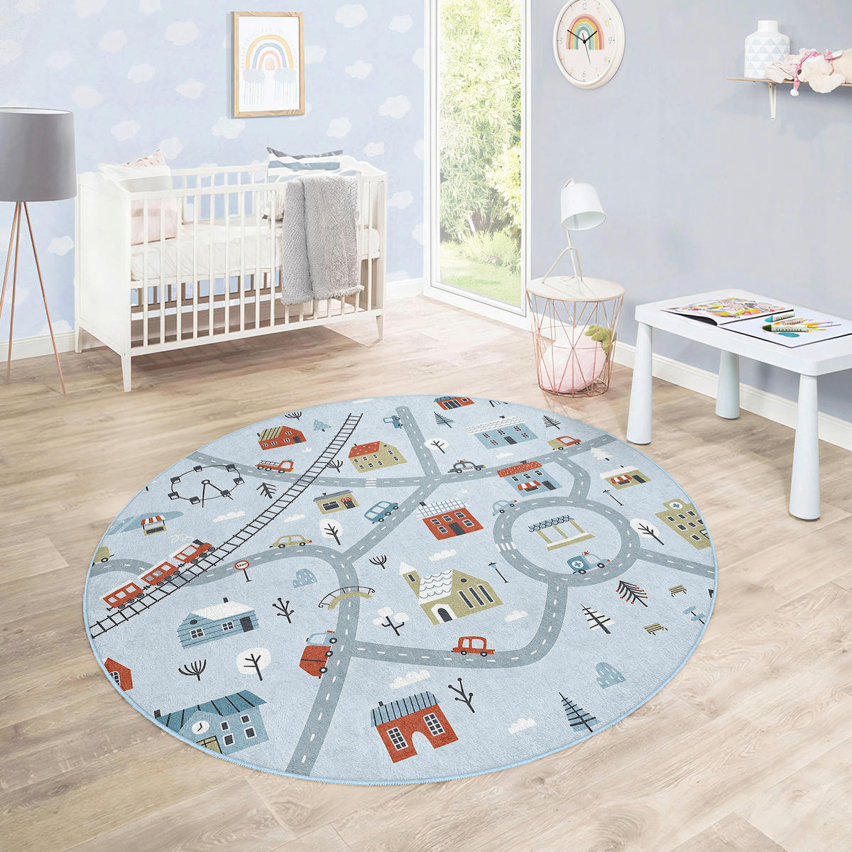 KINDERTEPPICH 150 cm  - Multicolor, Basics, Textil (150cm)