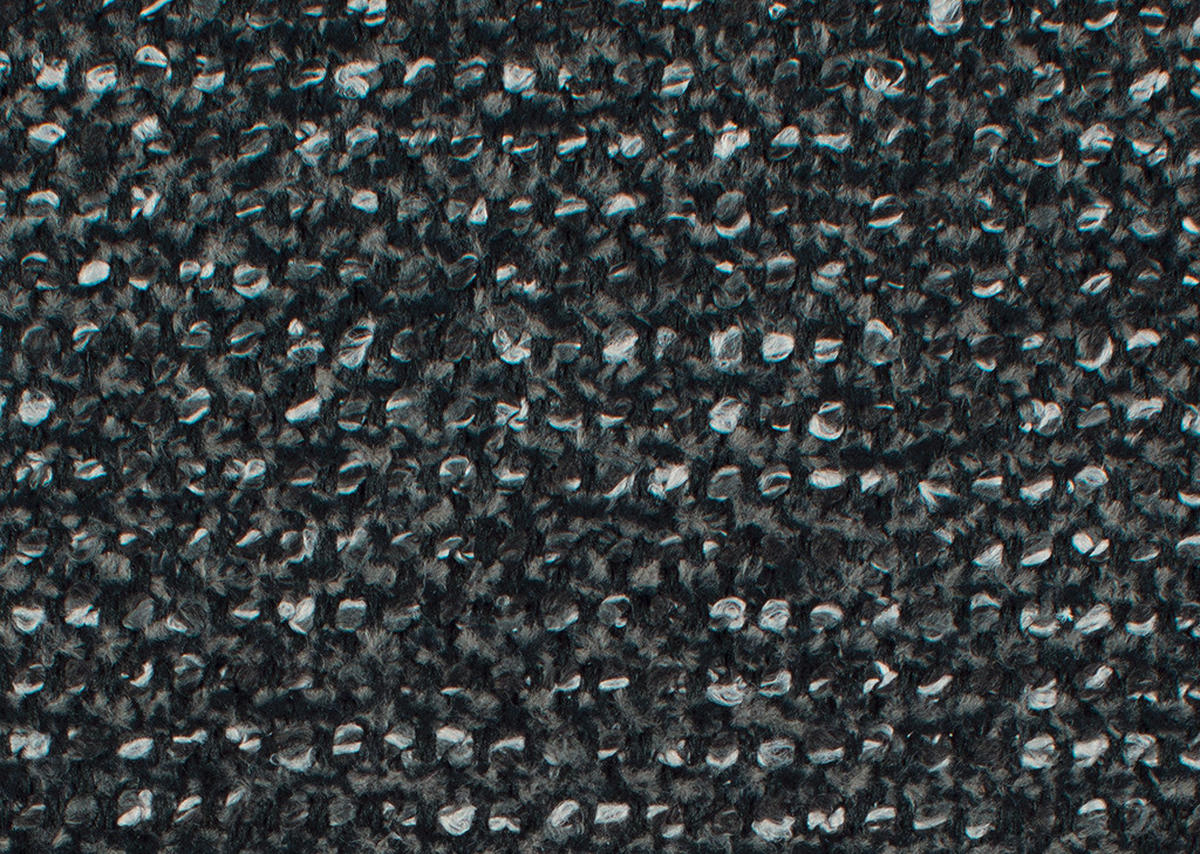 ECKSOFA Graphitfarben Chenille  - Schwarz/Graphitfarben, Design, Textil/Metall (187/299cm) - Schöner Wohnen