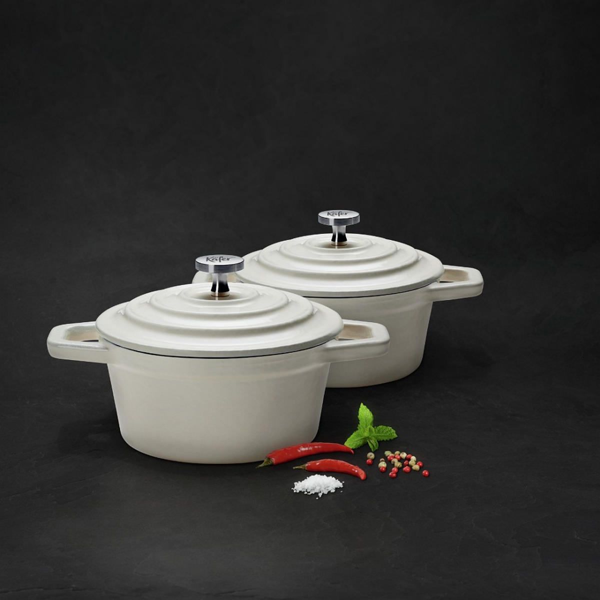 BRÄTER 0,25 L  - Creme, Basics, Metall (10.5/5cm) - Käfer