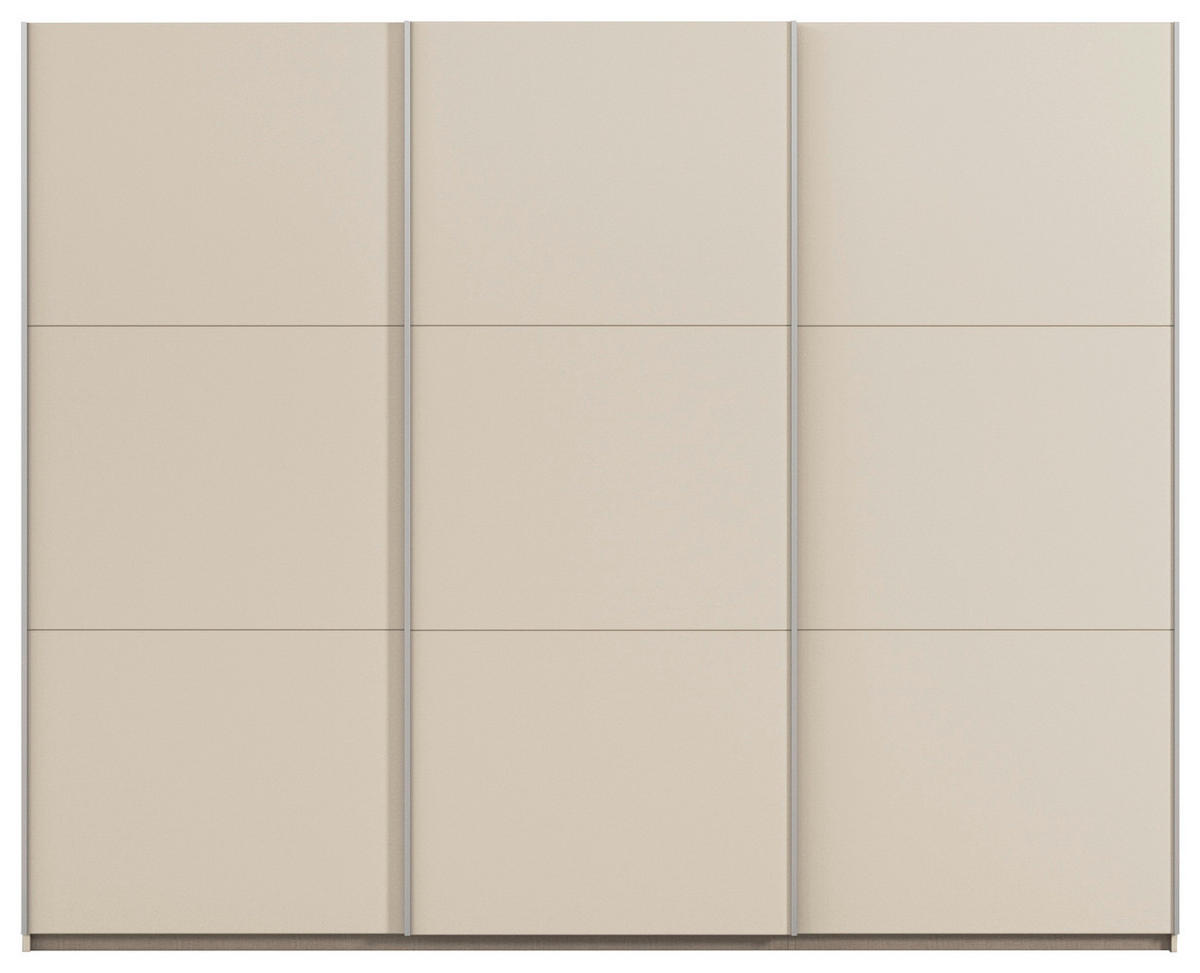 SCHWEBETÜRENSCHRANK Champagner  - Champagner, Trend, Holzwerkstoff/Metall (261/210/59cm) - Rauch Möbel