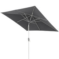 SONNENSCHIRM 240x240 cm Anthrazit  - Anthrazit/Silberfarben, KONVENTIONELL, Textil/Metall (240/240cm) - Doppler