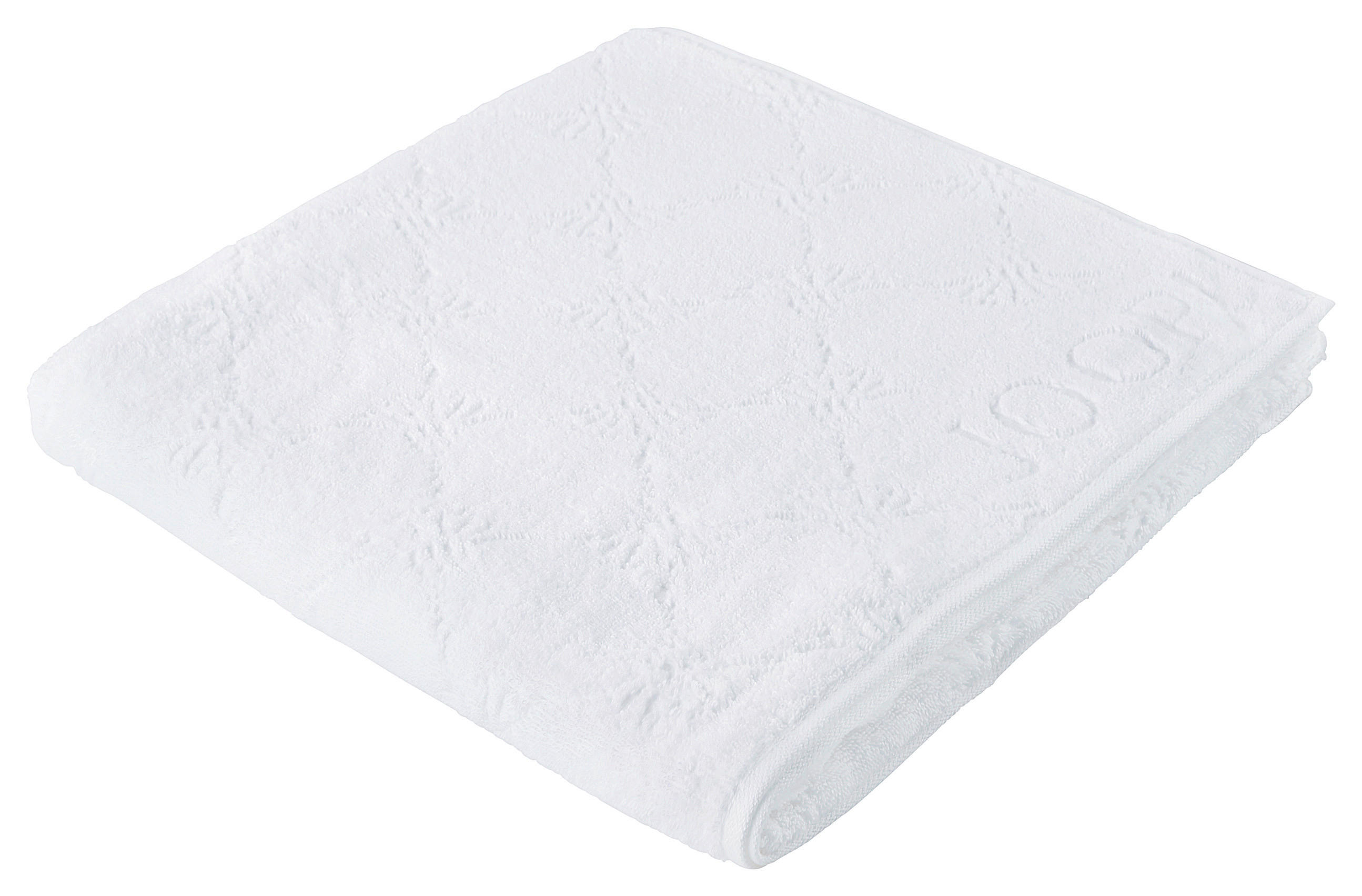 DUSCHTUCH Uni Cornflower 80/150 cm  - Weiß, Design, Textil (80/150cm) - Joop!