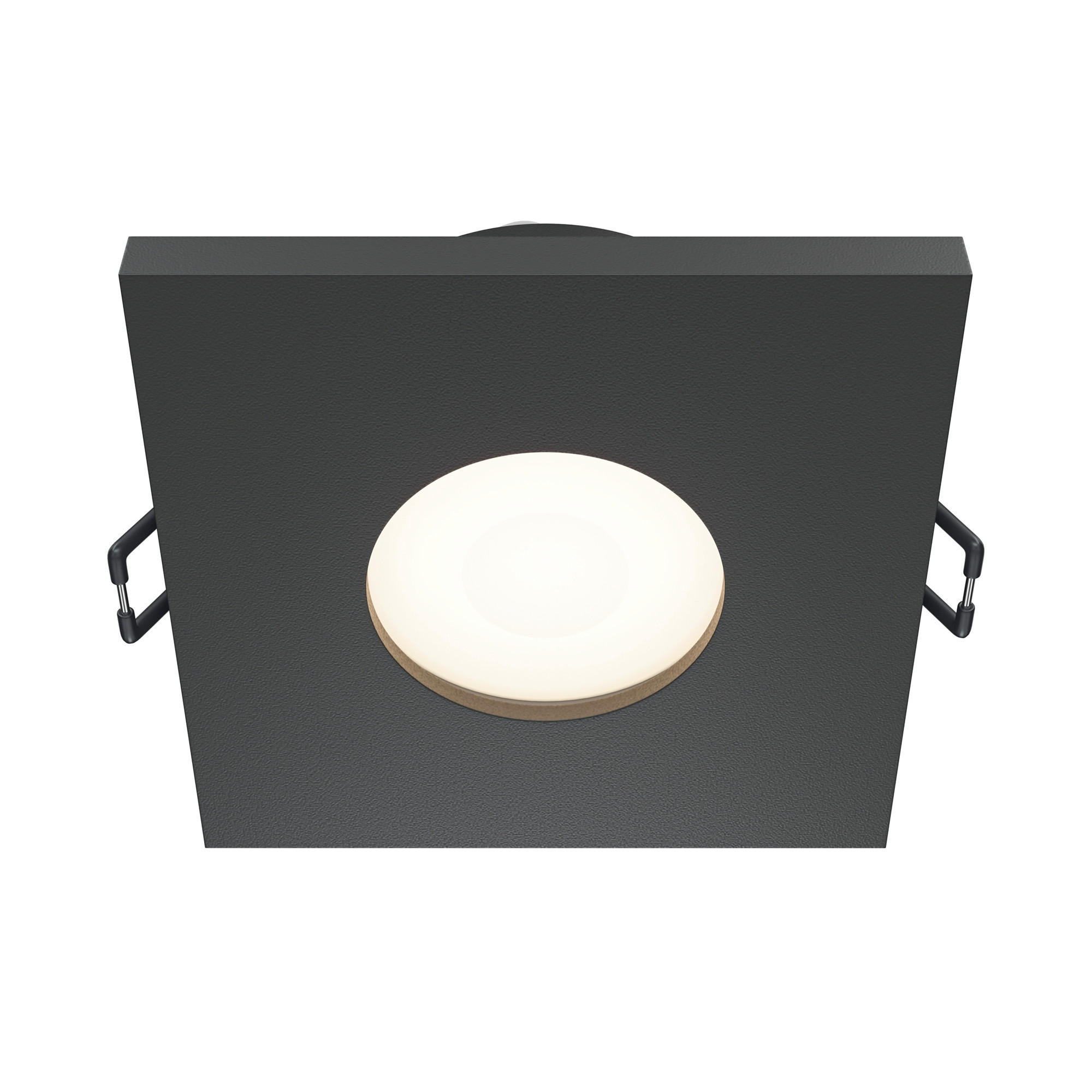 DECKENLEUCHTE Downlight 8,4/8,4/2,9 cm   - Schwarz, Trend, Metall (8,4/8,4/2,9cm) - MAYTONI