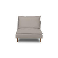 FÅTÖLJ i textil, metall, trä beige  - beige/brun, Klassisk, metall/trä (91/84/98cm) - Best Price