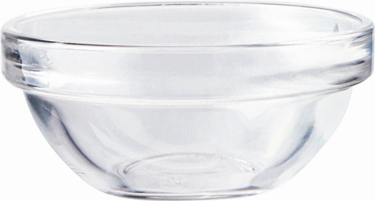SCHÜSSEL  - Klar/Transparent, Basics, Glas (7,5/3,5/7,5cm)