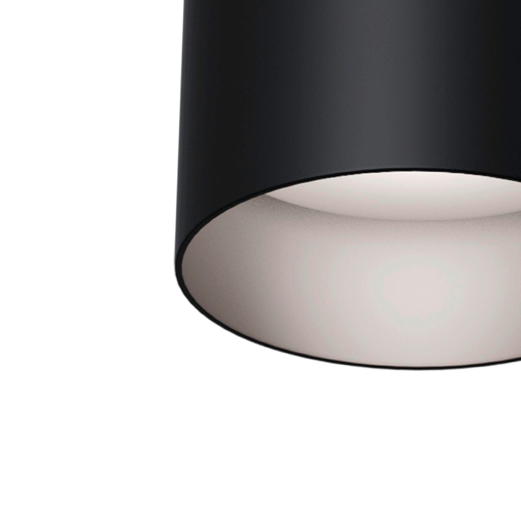 STRAHLER Ceiling & Wall 8,5/11,5 cm   - Schwarz, Trend, Metall (8,5/11,5cm) - MAYTONI