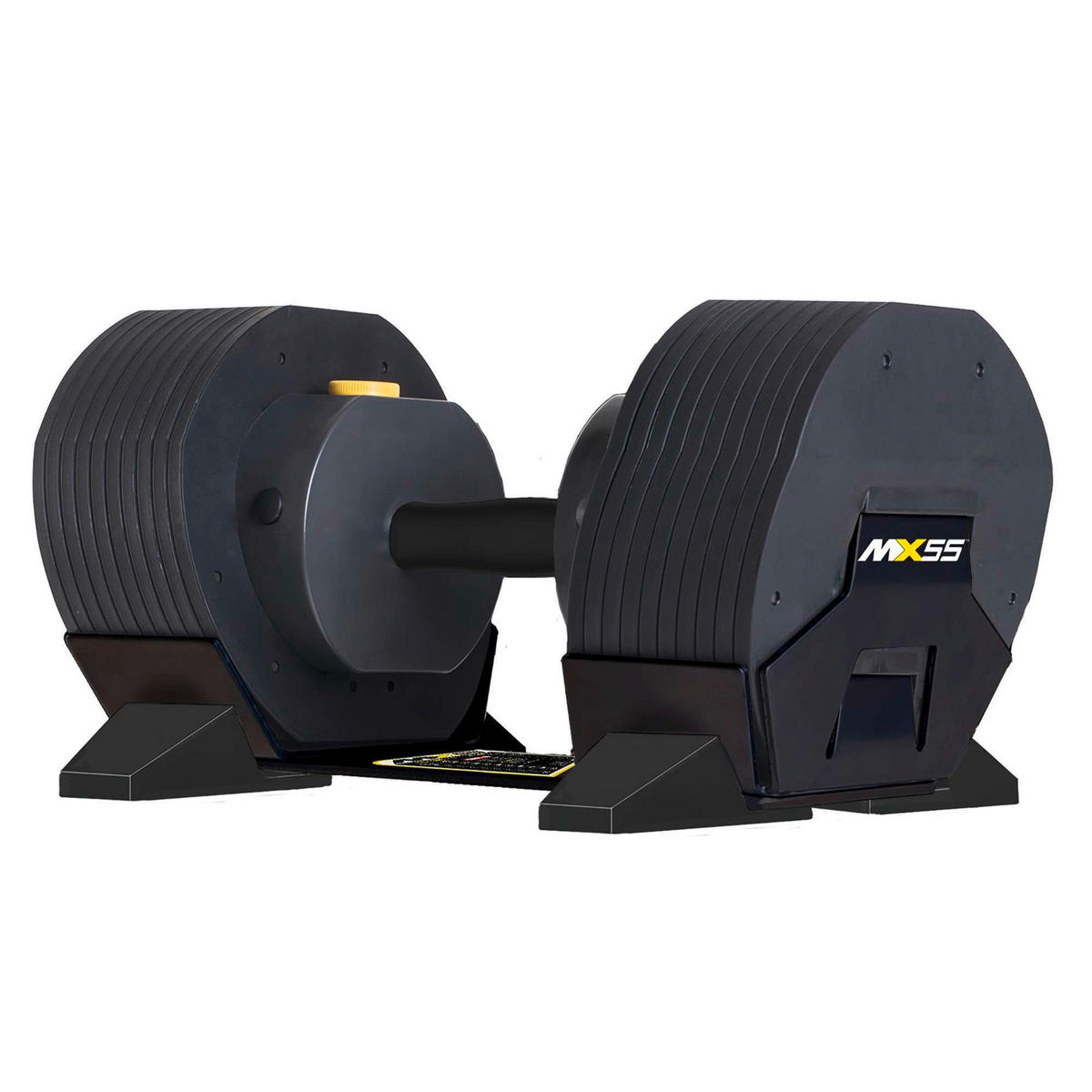 KOMPAKTHANTEL MX Select MX55 1 Stk. verstellbare Kurzhantel  - Schwarz, KONVENTIONELL, Kunststoff/Metall (40,2/29,2/21cm)