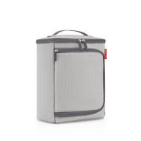 KÜHLTASCHE Coolerbox herringbone grey 7 L  - Hellgrau, Basics, Textil (23/30/14cm) - Reisenthel