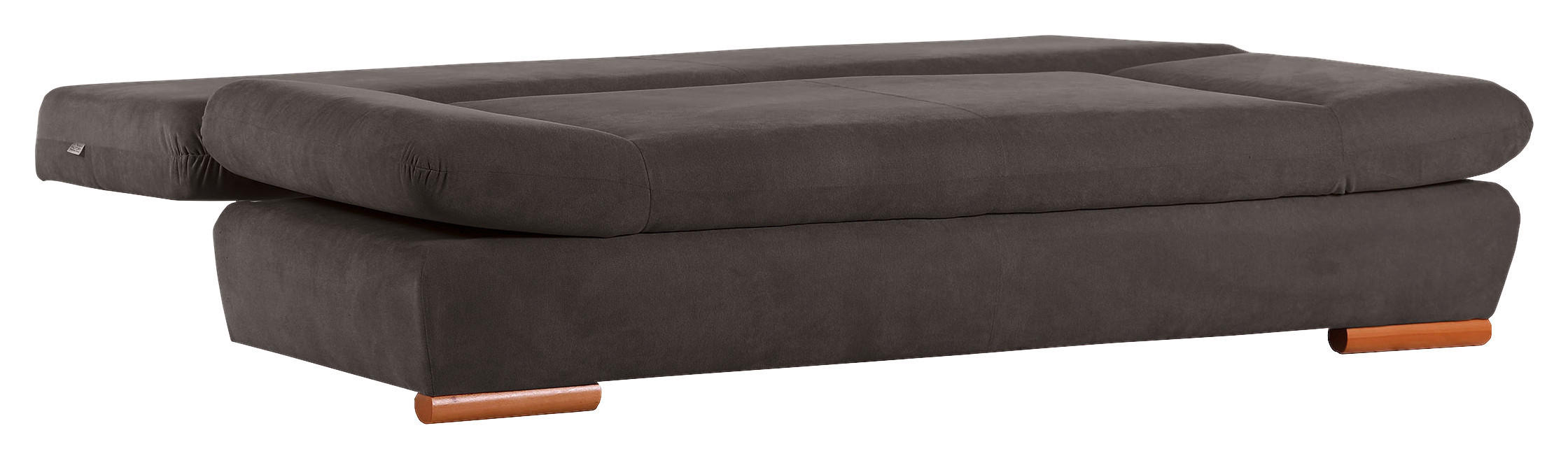 BÄDDSOFFA i flatväv lerfärgad  - lerfärgad/bokfärgad, Design, trä/textil (200/75/92cm) - Livetastic