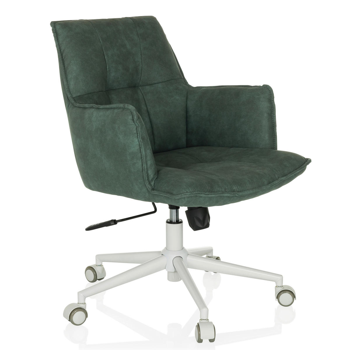 DREHSTUHL Mintgrau  - Mintgrau/Weiß, MODERN, Kunststoff/Textil (54/85/70cm) - MID.YOU