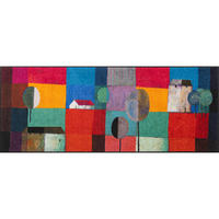 LÄUFER 75/190 cm Bel Villaggio Multicolor  - Multicolor, KONVENTIONELL, Kunststoff/Textil (75/190cm) - wash+dry