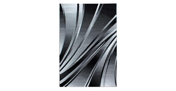 FLACHWEBETEPPICH 140/200 cm Parma Schwarz - Schwarz, Design, Textil (140/200cm) - Novel