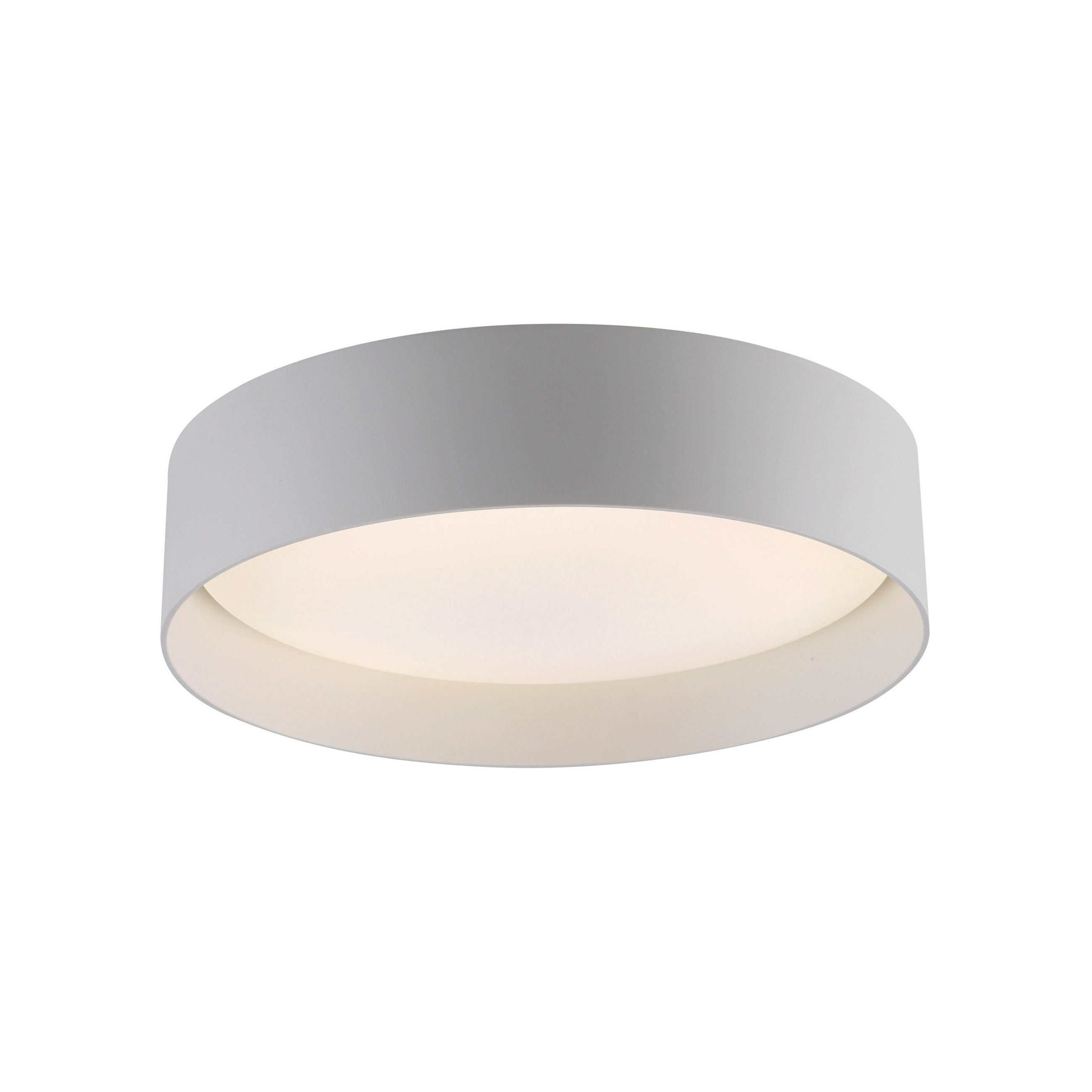 LED-DECKENLEUCHTE Tavoli 28,5/28,5/7 cm   - Weiß, KONVENTIONELL, Kunststoff/Metall (28,5/28,5/7cm) - Schöner Wohnen
