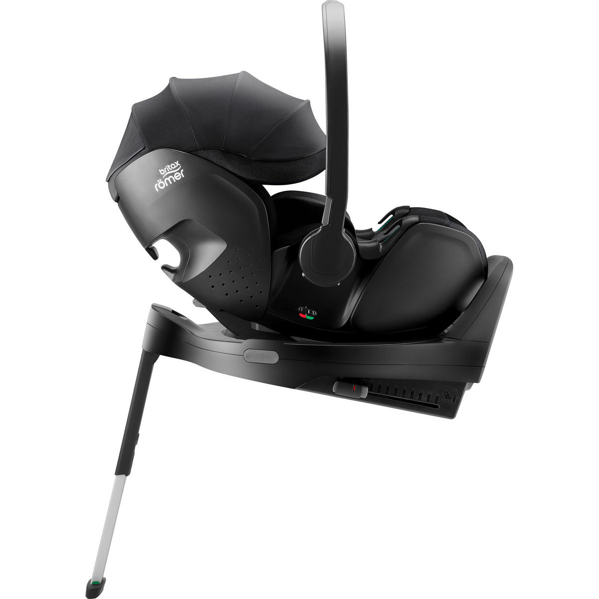 BABYSCHALE Baby-Safe Pro  - Schwarz, Basics, Kunststoff/Textil (44/62,5/65,5cm) - Britax Römer