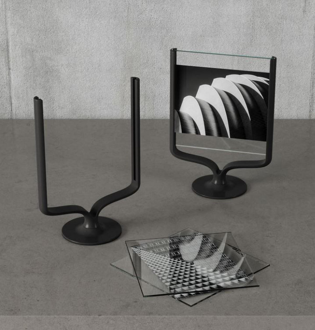 OKVIR ZA FOTOGRAFIJU  18/10/25 cm        - crna, Basics, staklo/metal (18/10/25cm) - Umbra