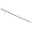 VORHANGSCHIENE - Weiß, Basics, Metall (200cm) - Homeware
