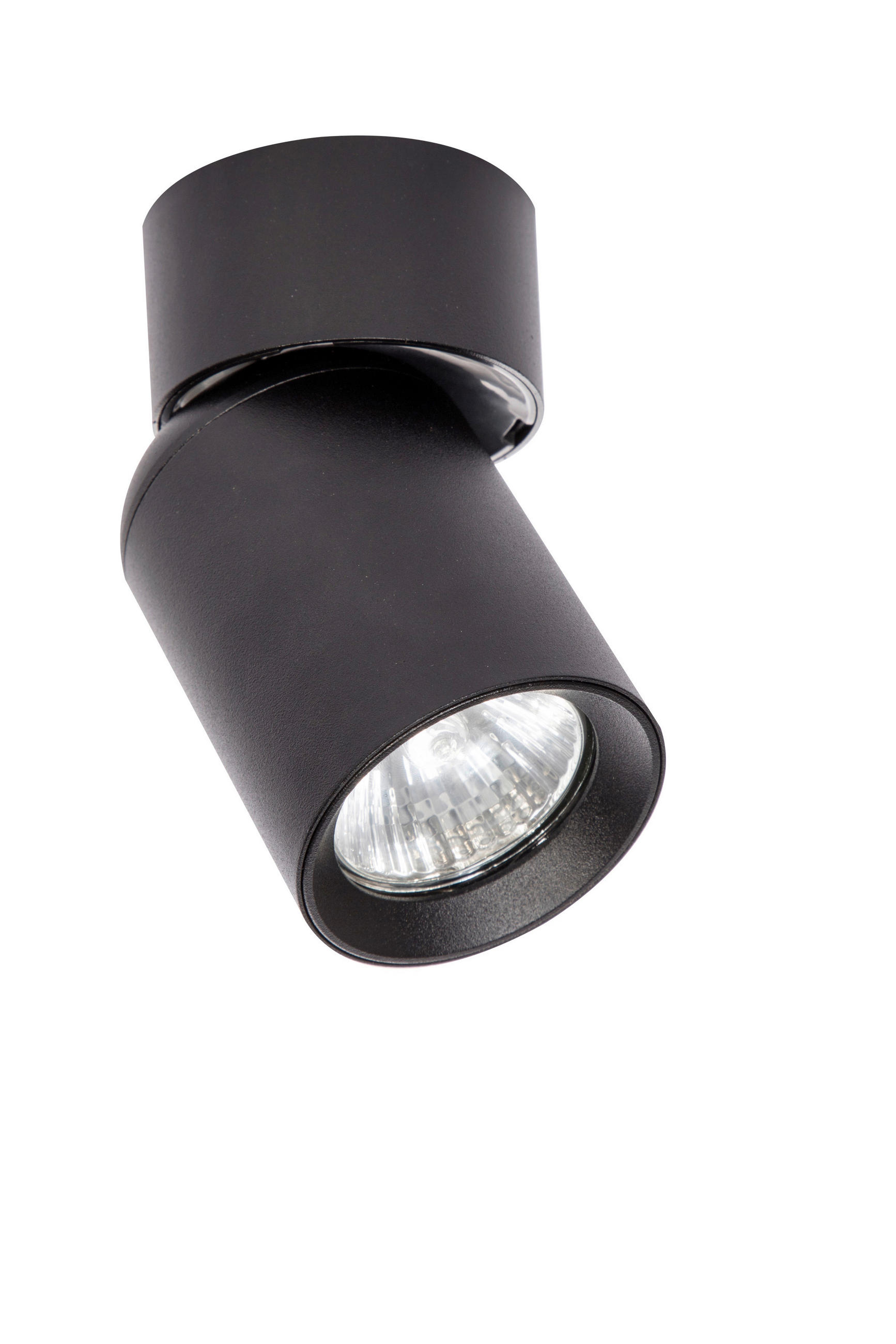 DECKENSTRAHLER Pointa 11.5/6/6 cm  - Schwarz, Design, Metall (11.5/6/6cm)