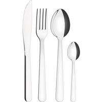 PRIBOR ZA JELO 24/1   - srebrna, Osnovno, metal (26/19,5/4,2cm)