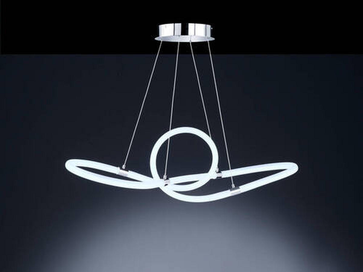 LED-HÄNGLAMPA 92,5/30,5/150 cm  - vit, Design, metall/plast (92,5/30,5/150cm) - Globo