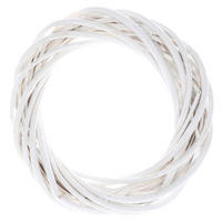 VĚNEC 35 cm - bílá, Lifestyle, přírodní materiály (35cm)