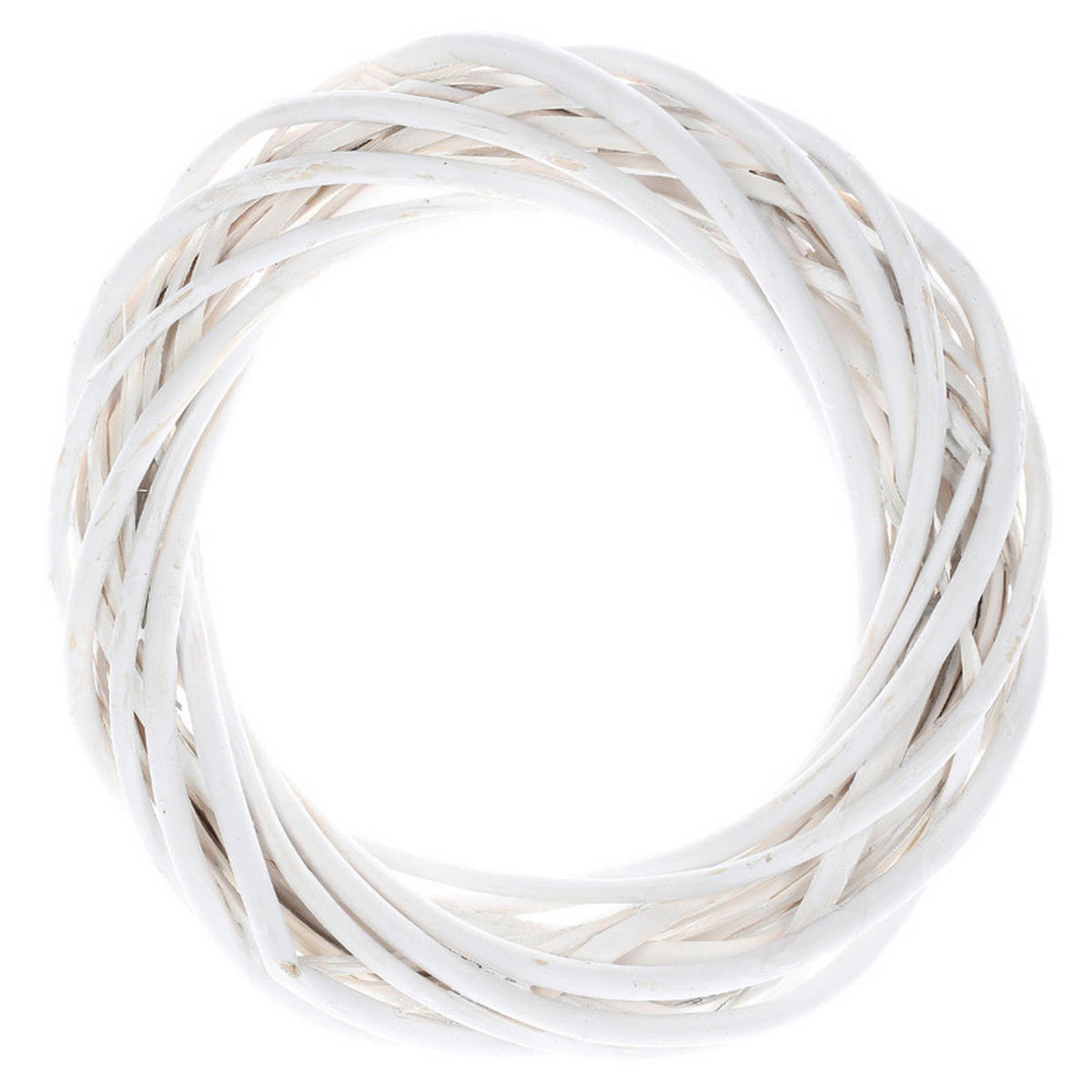 VĚNEC 35 cm - bílá, Lifestyle, přírodní materiály (35cm)