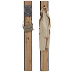 GARDEROBENPANEEL 2 Stück  in 19,6/170/3 cm  - Schwarz/Eiche Artisan, KONVENTIONELL, Holzwerkstoff (19,6/170/3cm) - Voleo