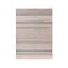 TEPPICH 80/150 cm Gene 125 Creme / Blau  - Blau/Creme, KONVENTIONELL, Textil (80/150cm)