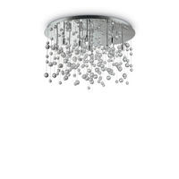 DECKENLEUCHTE 40 W  63/31,5 cm    - Chromfarben, LIFESTYLE, Glas/Metall (63/31,5cm)