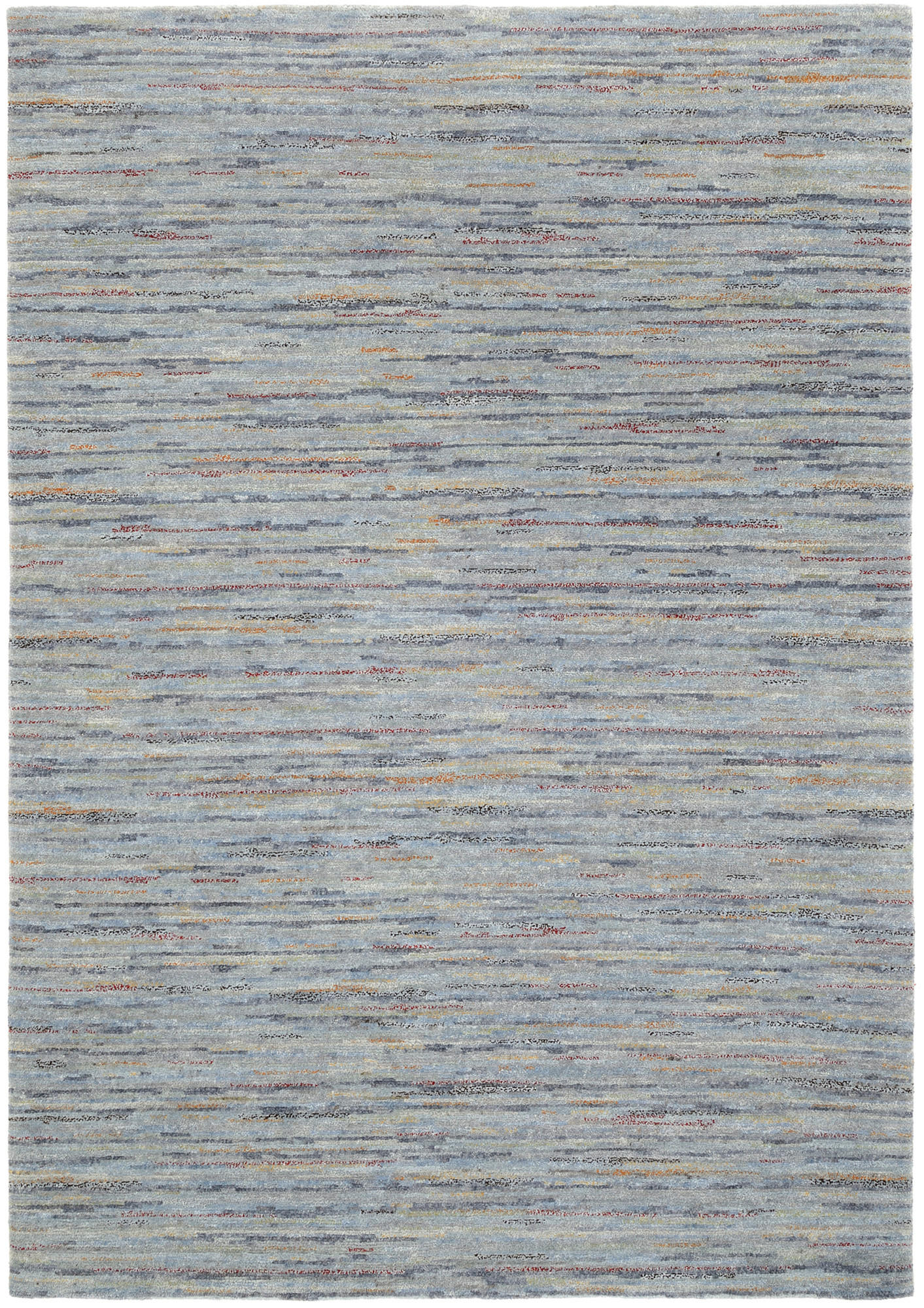 Chic: CAZARIS Wollteppich (rec 140/200 cm Grau, Silberfarben  - Silberfarben/Grau, Natur, Textil (140/200cm) - Cazaris