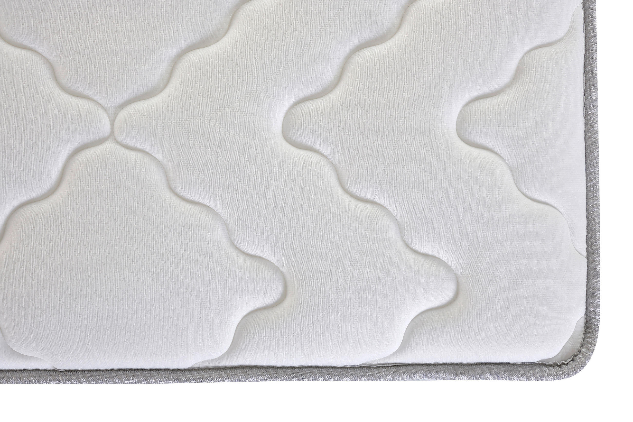 VISCOMATRATZE - Weiß, Basics, Textil (140/200cm) - MID.YOU
