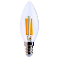 LED-SIJALKA S SVETILNO NITKO   //// - prosojno, Basics, steklo (3,5/9,8cm)
