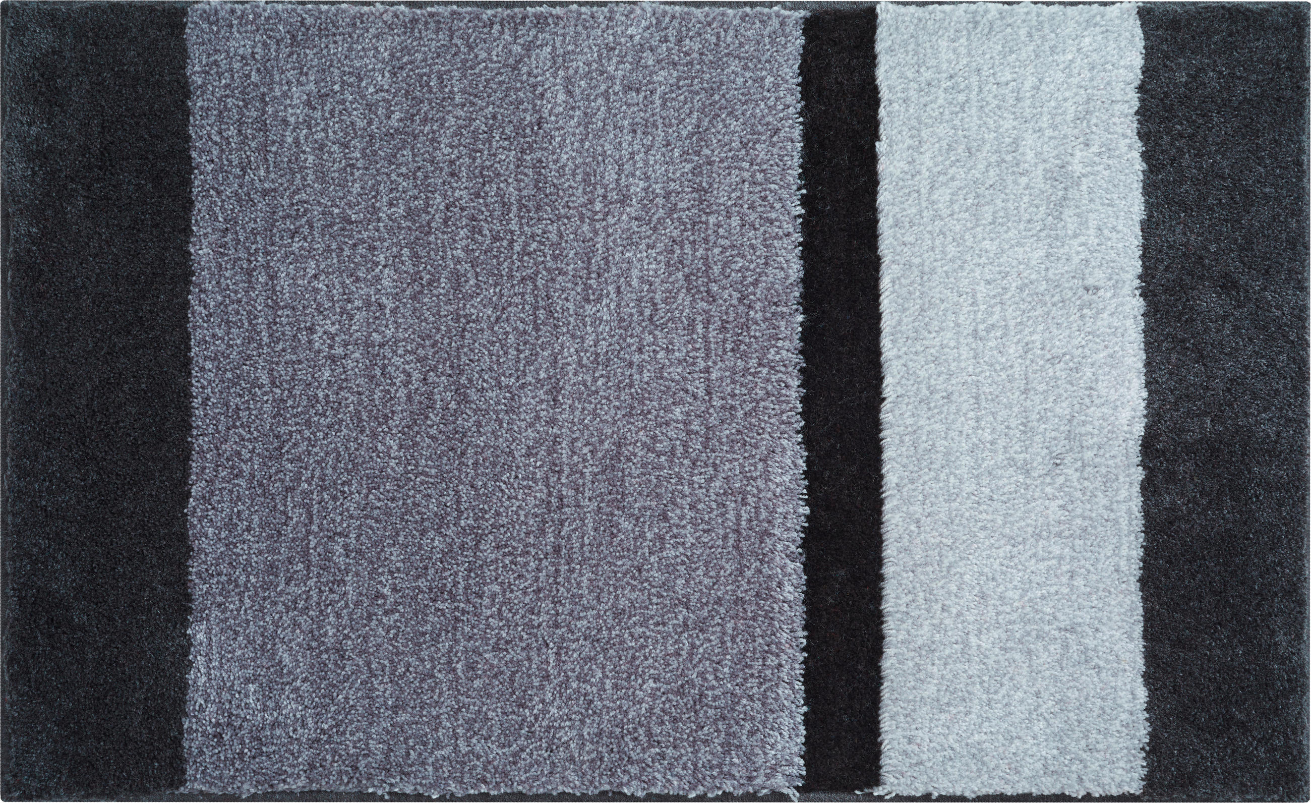 BADTEPPICH Anthrazit 60/100 cm - Anthrazit, Basics, Kunststoff/Textil (60/100cm) - Grund