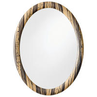 WANDSPIEGEL 60,5/80/2,7 cm  - Braun, Lifestyle, Glas/Holzwerkstoff (60,5/80/2,7cm) - Xora