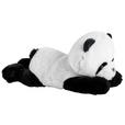 KUSCHELTIER Klammertier Panda 24 cm  - Schwarz/Weiß, Basics, Textil/Metall (24cm) - My Baby Lou