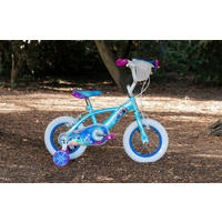 KINDERFAHRRAD 12 Zoll  - Pastellblau/Lila, Basics, Metall (54/75/85cm)
