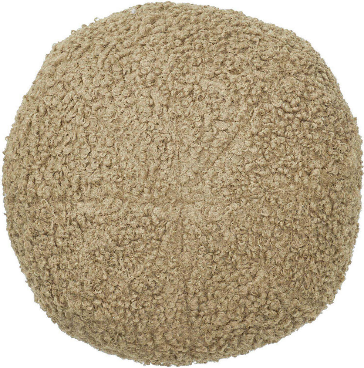 ZIERKISSEN  25/25 cm   - Braun, Basics, Textil (25/25cm)