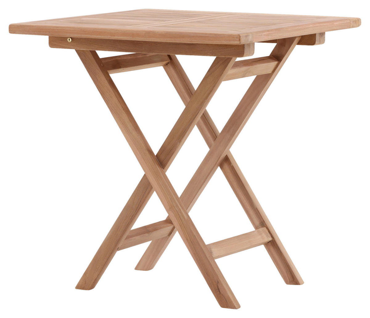GARTENTISCH 70/70/75 cm  - Teakfarben, KONVENTIONELL, Holz (70/70/75cm) - Gardenson